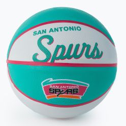 Wilson NBA Team Retro Mini basketbalový míč San Antonio Spurs modrý WTB3200XBSAN