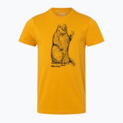 Pánské trekové tričko Marmot Peace žluté M13270