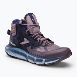 Dámské turistické boty Salomon Predict Hike Mid GTX fialový L41737000