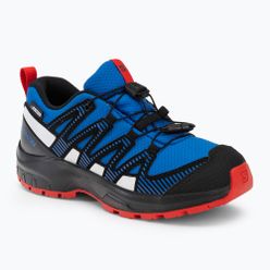 Dětské trekingové boty Salomon XA Pro V8 CSWP modré L47126200