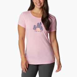 Dámské trekové tričko Columbia Daisy Days Graphic pink 1934592679