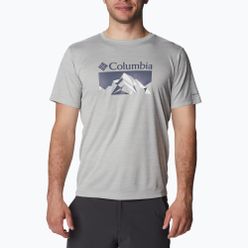 Pánské trekingové tričko  Columbia Zero Rules Grph šedé 1533291044