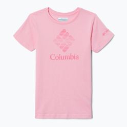 Columbia Mission Lake Graphic dětské trekové tričko růžové 1989791679