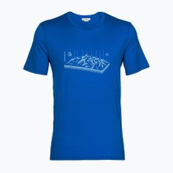 Pánské trekové tričko Icebreaker Tech Lite II modré IB0A56IK5801
