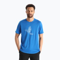 Pánské trekové tričko Icebreaker Tech Lite II modré IB0A56IM5801