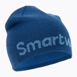 Zimní čepice Smartwool Lid Logo modrý 11441-J96