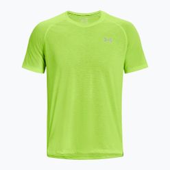 Under Armour Streaker pánské běžecké tričko limetkově zelené 1361469-369