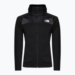 Pánská trekingová mikina The North Face Reaxion Fleece F/Z Hoodie černo-šedá NF0A7Z9OKT01