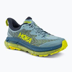 Pánské běžecké boty Hoka One One Mafate Speed 4 modro-žluté 1129930-SBDCT