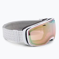 Lyžařské brýle Alpina Estetica QV white gloss/gold sph