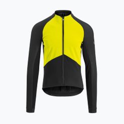 Pánský cyklistický dres ASSOS Mille GT Spring Fall black/yellow 11.30.344.32