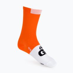 ASSOS GT C2 dětské cyklistické ponožky oranžové P13.60.700.3E
