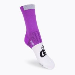 ASSOS GT C2 cyklistické ponožky fialové/bílé P13.60.700.4B