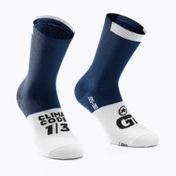 Cyklistické ponožky ASSOS GT C2 modro-bílý P13.60.700.2A.0