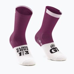 Ponožky ASSOS GT C2 červeno-bílý P13.60.700.4O.0