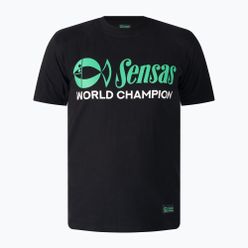 Rybářské tričko Sensas World Champion černé 68003