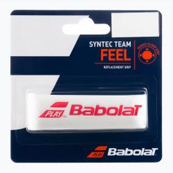 BABOLAT Syntec Team Grip X1 červená a bílá 670065