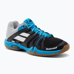 Pánská badmintonová obuv BABOLAT 22 Shadow Team black-blue 30F2105