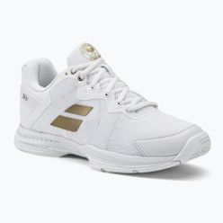 Dámská tenisová obuv Babolat SFX3 All Court Wimbledon white 31S23885