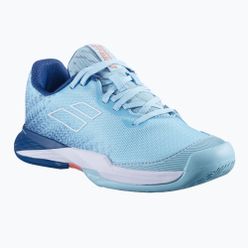 Dětská tenisová obuv Babolat Jet Mach 3 All Court modrá 33S23648