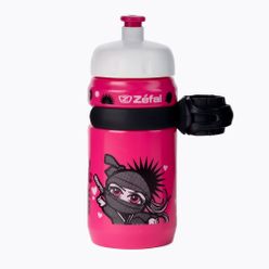 Zefal Set Little Z-Ninja Girl cyklistická láhev na pití s upevňovacím klipem růžová ZF-162I
