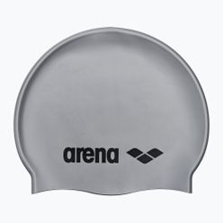 Dětská plavecká čepice arena Classic Silicone šedá 91670