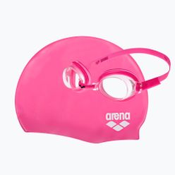 Dětská plavecká čepice + brýle arena Pool pink 92423/92