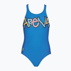 Dětské jednodílné plavky arena Sparkle One Piece L modré 000109