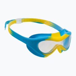 Dětská plavecká maska ARENA Spider Mask modro-žlutá 004287