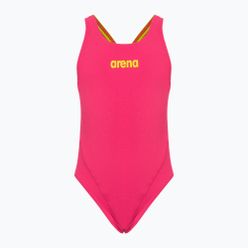 Jednodílné dětské plavky arena Team Swim Tech Solid červené 004764/960
