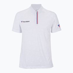 Pánské tenisové tričko Tecnifibre Polo white 22F3VE F3