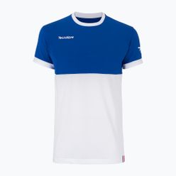 Pánské tenisové tričko Tecnifibre F1 Stretch modro-bílé 22F1ST