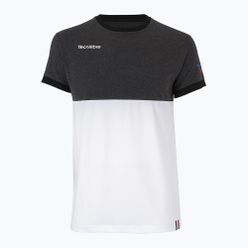 Tecnifibre Stretch bílo-černé dětské tenisové tričko 22F1ST F1