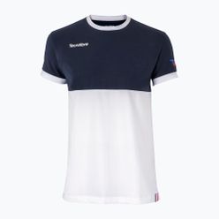 Tecnifibre F1 Stretch pánské tenisové tričko tmavě modré a bílé 22F1ST