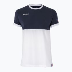 Tecnifibre Stretch bílo-modré dětské tenisové tričko 22F1ST F1