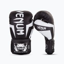 Boxerské rukavice Venum Elite černobílé 0984