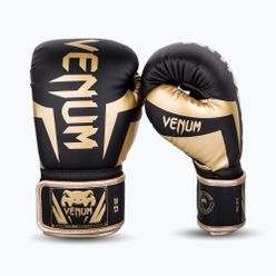 Pánské boxerské rukavice Venum Elite černo-zlaté VENUM-1392