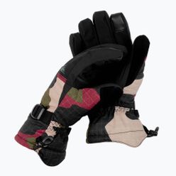 Pánské snowboardové rukavice Quicksilver hnědé EQYHN03141