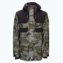 Pánská snowboardová bunda DC Haven woodland camo castlerock