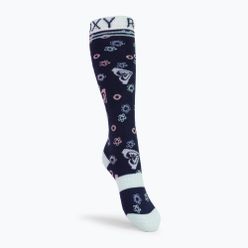 Dětské ponožky na snowboard ROXY Frosty 2021 medieval blue neo logo