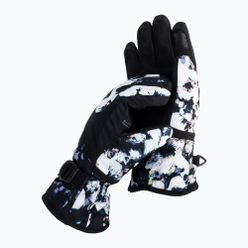 Dětské snowboardové rukavice Roxy Jetty černobílé ERGHN03036-KVJ1