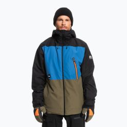Quiksilver Sycamore pánská snowboardová bunda černo-modrá EQYTJ03335