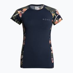 Dámské plavecké tričko ROXY Printed 2021 mood indigo tropical depht