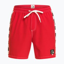 Pánské plavecké šortky Quiksilver Original Arch Volley 17" červené EQYJV03995-RQC0