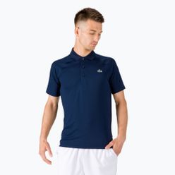 Pánské tenisové tričko Lacoste modré DH3201 166