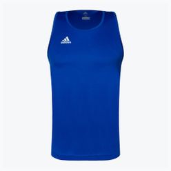 Dámské tréninkové tričko Adidas Boxing Top modré ADIBTT02