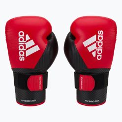 Boxerské rukavice adidas Hybrid 250 Duo Lace červené ADIH250TG
