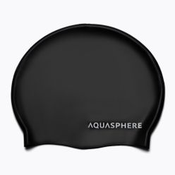 Plavecká čepice Aqua Sphere Plain Silicon černá SA212EU0109