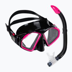 Kombinovaná šnorchlovací sada Aqualung Hawkeye Maska + šnorchl černá SC3970102