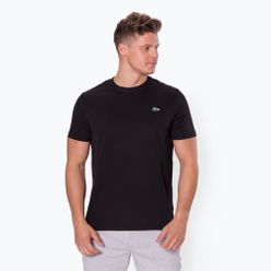 Pánské tenisové tričko Lacoste černé TH3401 031